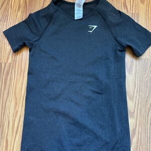 Gymshark Black Seamless Shirt